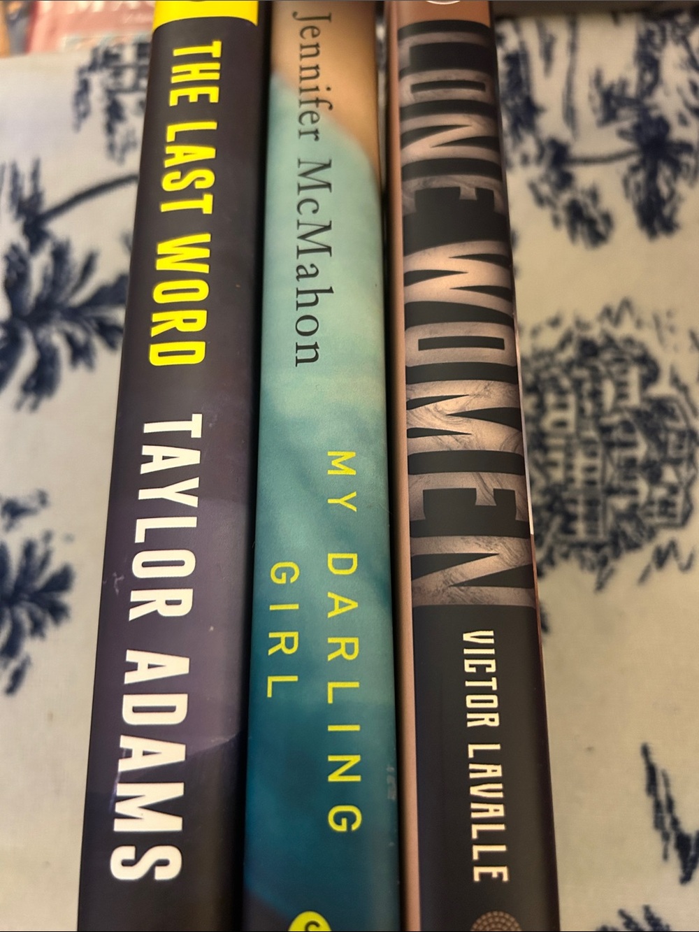 Book of the month Set,Taylor Adams, Jennifer McMahon and Victor Lavalle, horror,